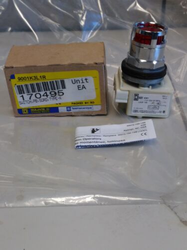 Square D Push Button Operator 9001K3L1R