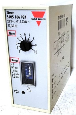 Carlo Gavazzi S105166924 24 V DC / 115-230 V AC 0.1 sec - 10 min Delay-Off Relay