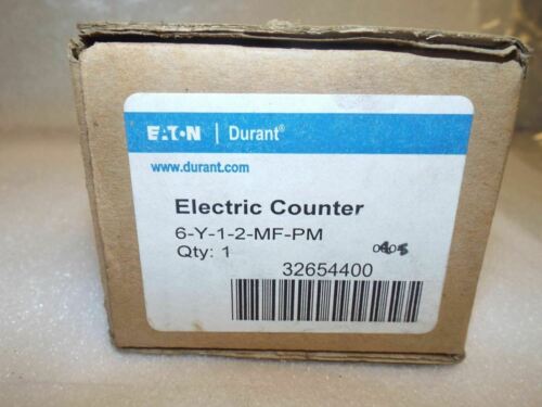 EATON DURANT 6-Y-1-2-MF-PM ELECTRIC COUNTER