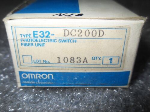 Omron E32-DC200D Photoelectric Switch Fiber Unit