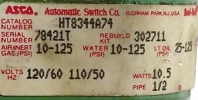 ASCO HT8344A74 4 Way Solenoid Valve
