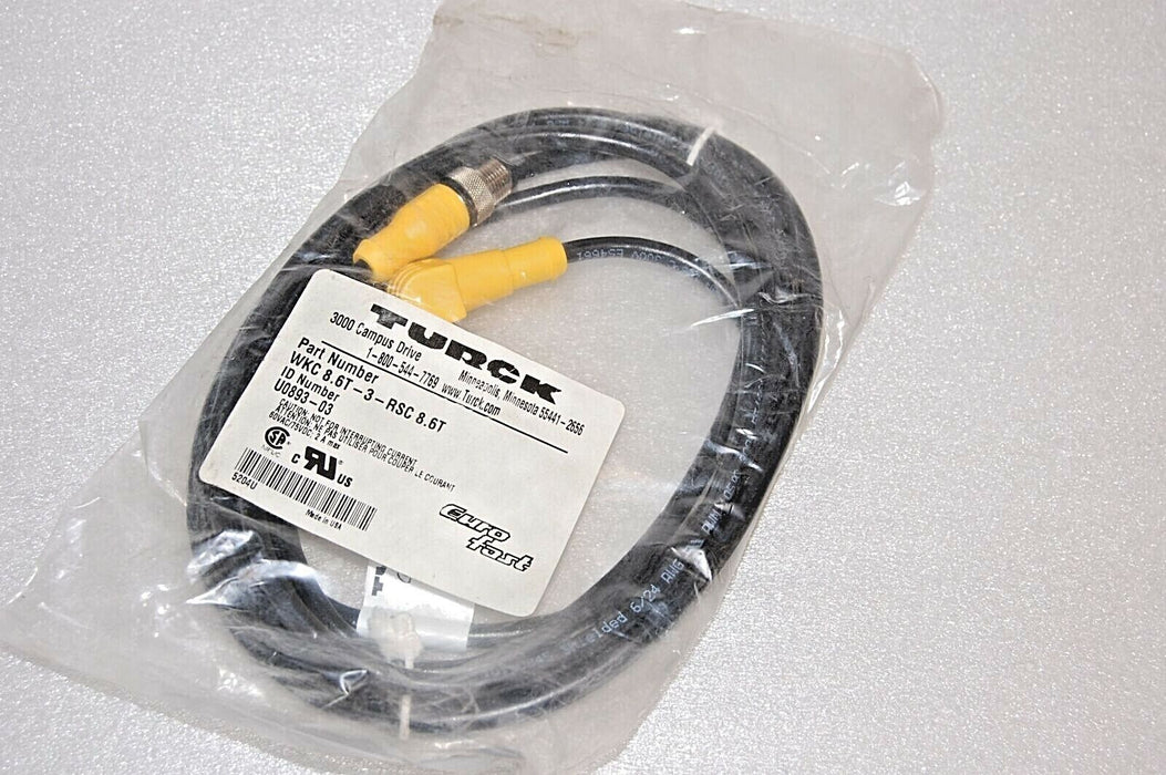 Turck WKC-8.6T-3 -RSC-8.6T Cable