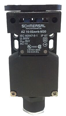 Schmersal AZ 16-02ZVRK-M20 Safety Interlock Switch 500 V IP 67