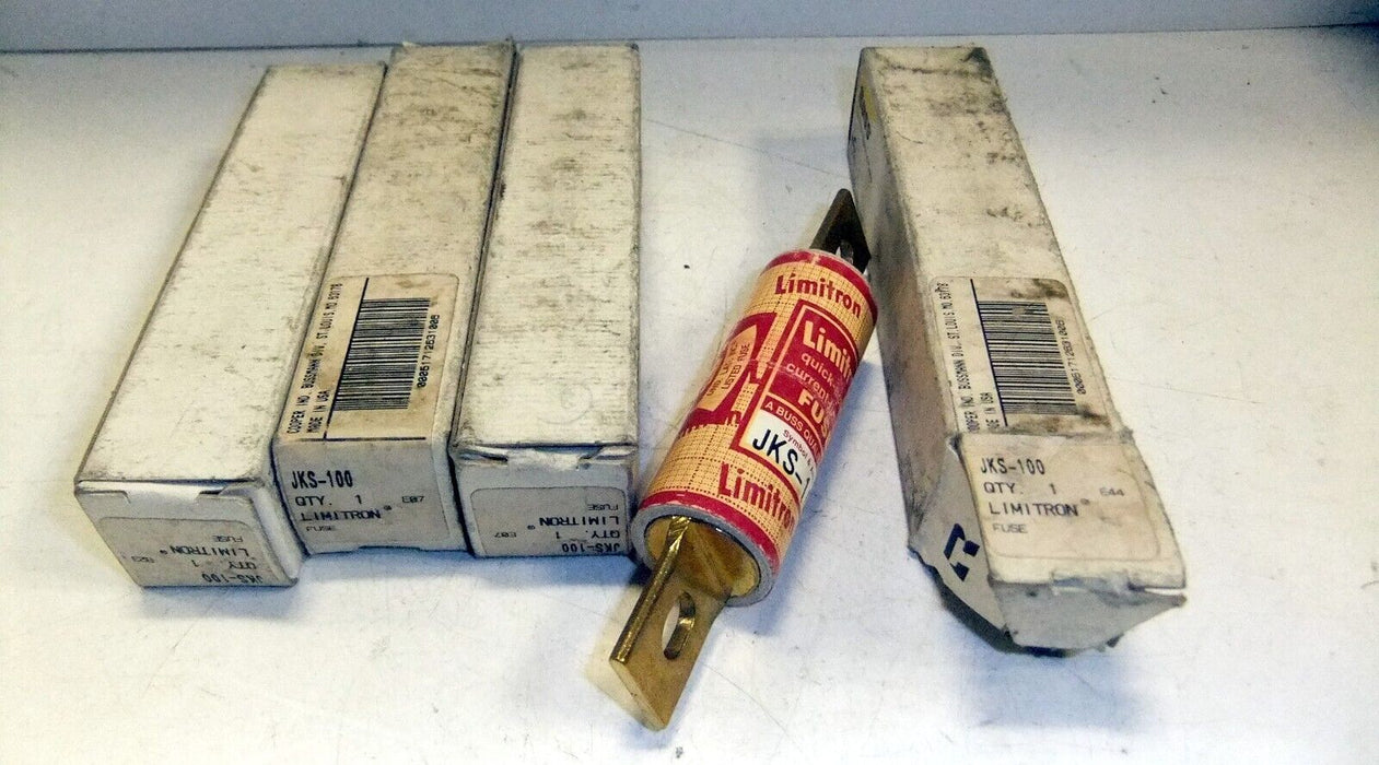 4 Limitron Fuses JKS-100