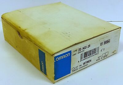 Omron ZE-N22-2S 125-480 V AC/DC 15 A Roller Plunger Limit Switch