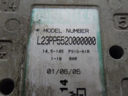 Numatics L23PP552O000000 Air Pilot Valve