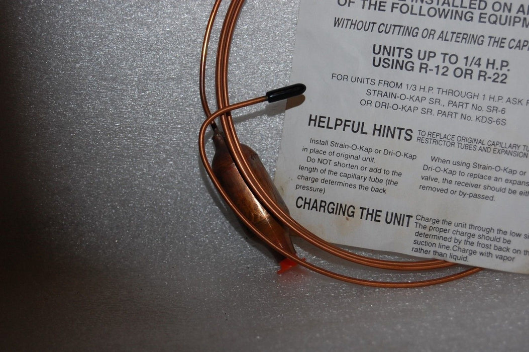Strain O Kap S-11 Capillary
