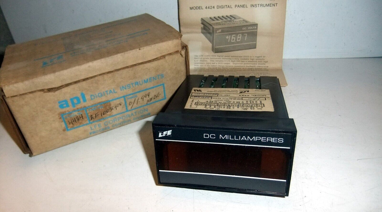 LFE AF10030400 Digital Panel Meter DC Millliamperes