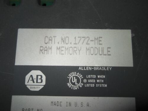 Allen-Bradley 1772-ME Ram Memory Module