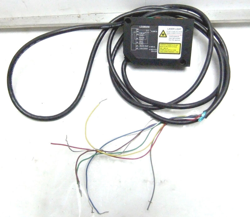Banner Engineering Laser Displacement Sensor LG5B65NI