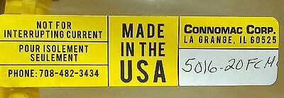 Connomac Corp 5016-FCMC 5 Pin 20 ft PLC Cable