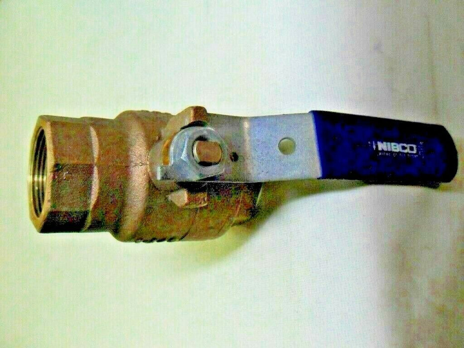 1 Nibco SP-110 1-1/2" Bronze Ball Valve