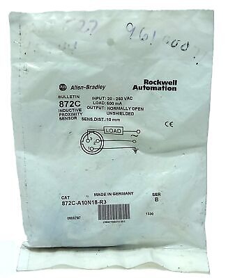 Allen-Bradley 872C-A10N18-R3 20-250 V AC Inductive Proximity Sensor