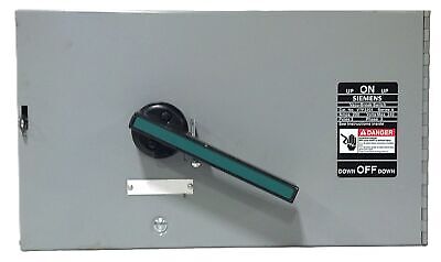 Siemens V7F3204 200 A 240 V 3 P Vacu-Break Disconnect Switch