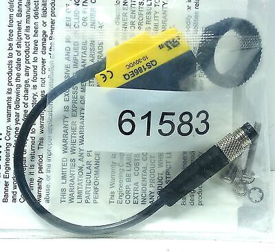 Banner Engineering QS186EQ 61619 10-30 V DC Photoelectric Proximity Sensor