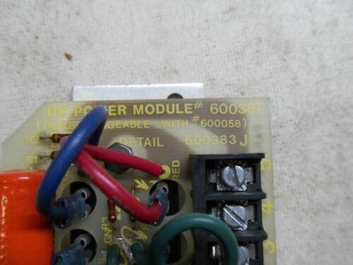 Parametrics 600387 Power Module DC