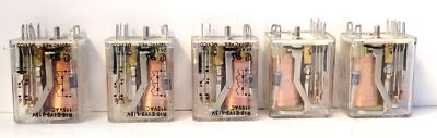 AMP R10-E1Y2-115V 115 V AC 2 A @ 28 V DC DPDT Plug-in Ice Cube Relay
