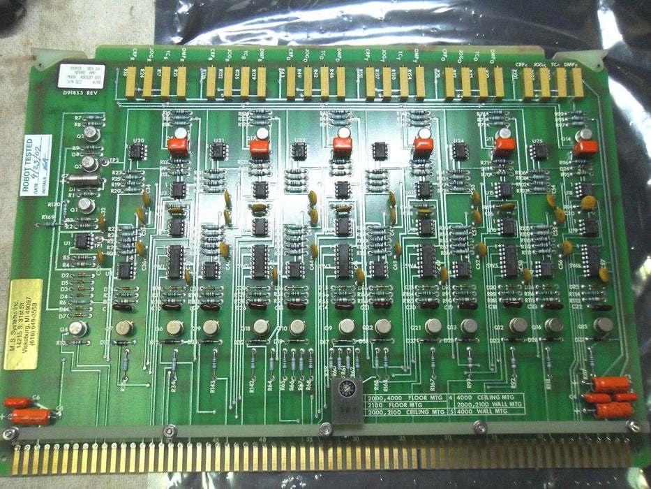 Unimation D918S3 REV G4 PC Board