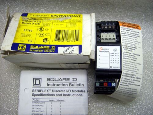 Square D SPX2DS2DAV2 Module Seriplex I/O