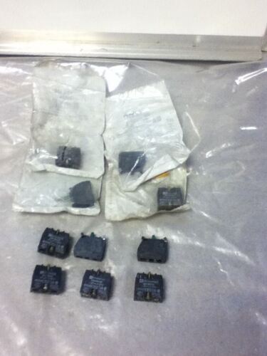 LOT OF TELEMECANIQUE CONTACT BLOCKS