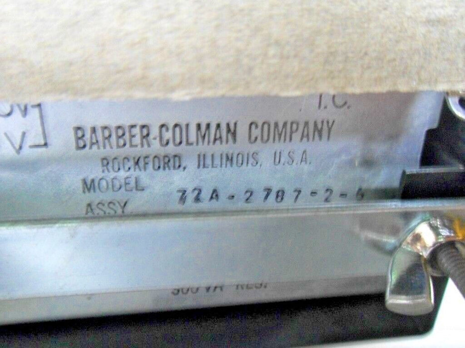 Barber Colman 72A-2787-2-6 Controller