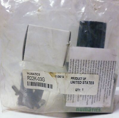 ASCO R22K-03G Numatics Air Pressure Regulator with Gauge