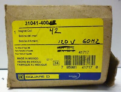 Square D 31041-4000-42 120V Coil