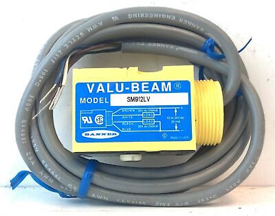 Banner Engineering SM912LV 10-30 V DC VALU-BEAM Photoelectric Sensor