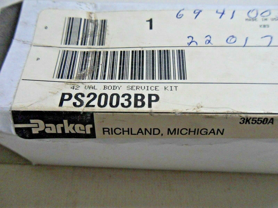Parker PS2003Bp Valve Body Service Kit