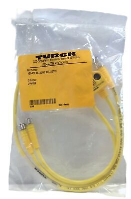 Turck VB2-PSG 3M-0.4/2PKG 3M-0.2/0.2/S719 Splitter Cable/Cordset Assmebly