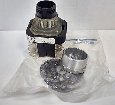 Allen-Bradley 800T-QT24 Push-To-Test Pilot Light with No Lens and No Bulb