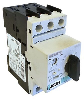 Siemens 3RV1021-1DA10 SIRIUS 600 V AC 2.2-3.2 A 1/3 HP 3 Phase Starter