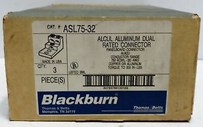 Thomas & Betts / Blackburn ASL75-32 Aluminum Dual Rated Connector
