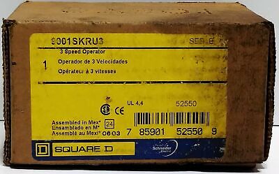 Square D 9001SKRU3 Dual Pushbutton Station