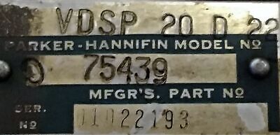 Parker 01022193 / 75439 Bidirectional Solenoid Valve