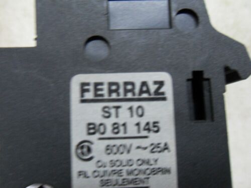 1 Ferraz ST 10 B0 81 145 FUSE HOLDER