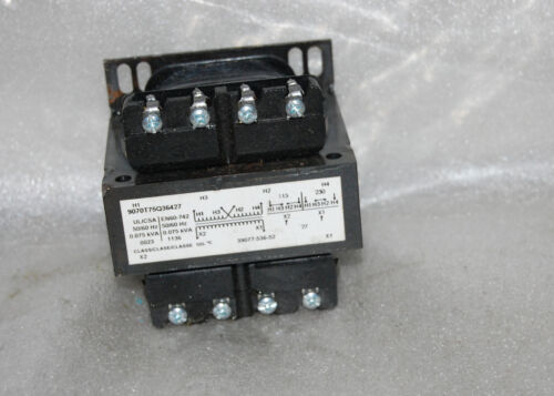 Square D Transformer Control 9070T75Q36427