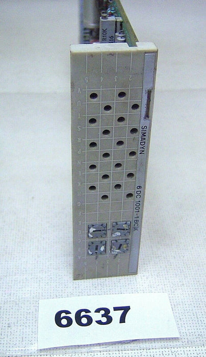 Siemens Simadyn 6DC1001-1BC X Controller Card