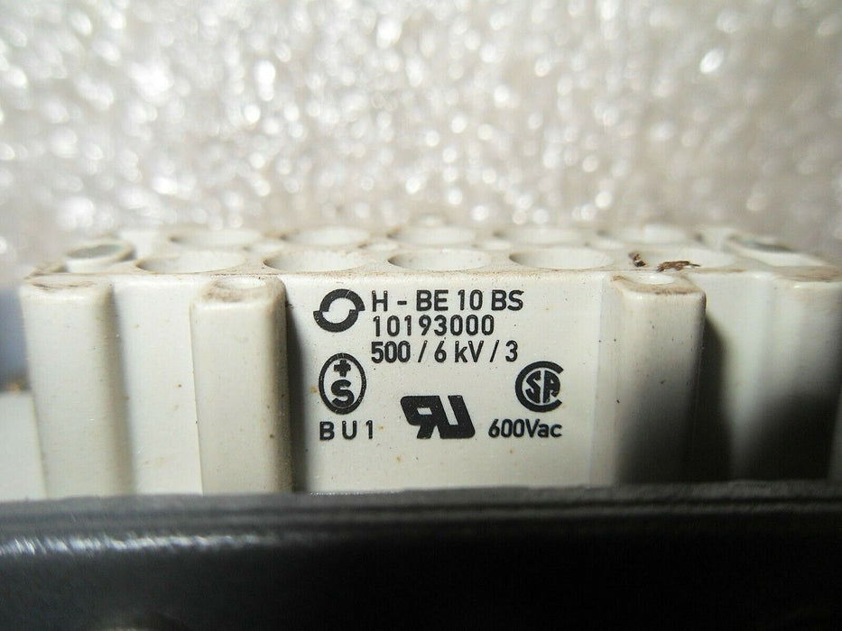 Contact Electronics H-Be 10 Bs 10193000 600Vac Connector