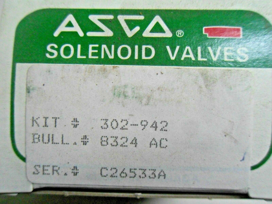 ASCO 302-942 Rebuild Kit