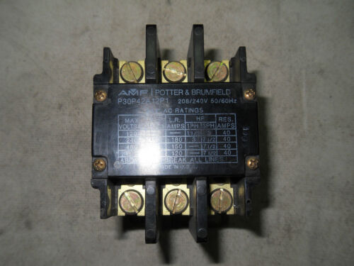 1 POTTER & BRUMFIELD P30P42A12P1 CONTACTOR