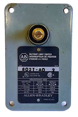 Allen-Bradley 802T-AO 802T-A0 Rotary Gear Limit Switch