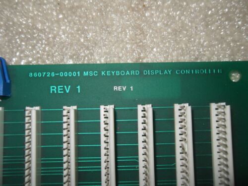 Copes Vulcan 860726-00001 REV 1 Keyboard Display Controller
