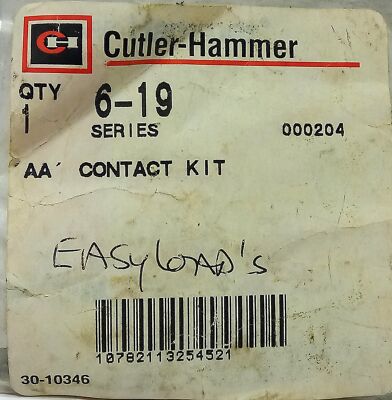 Cutler-Hammer 6-19 AA Contact Kit