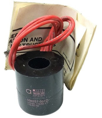 ASCO 099257-001-D MP-C-077 110-120 V AC Coil for Solenoid Valve