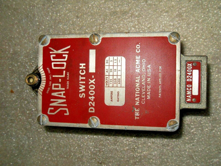 Namco D2400X Snap-Lock Limit Switch