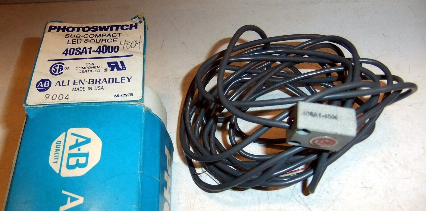 Photoswitch 40SA1-4004 Photoelectric Source in 40SA1-4000 box