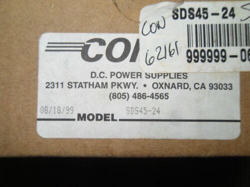 1 CONDOR SDS45-24 POWER SUPPLY