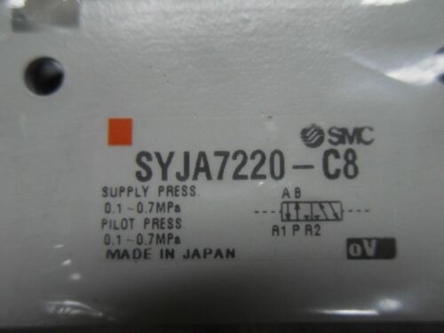 1 SMC Syja7220-C8 Air Pilot Valve