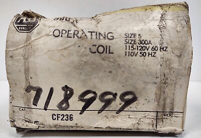 Allen-Bradley CF236 Size 5 110-120V 50/60Hz Molded Coil
